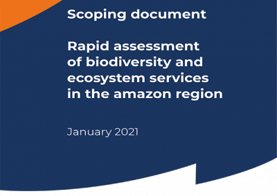 Rapid assessment of biodiversity and ecosystem services in the Amazon Region