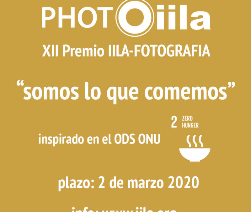 Convocatoria abierta | PHOTO IILA | XII edición Premio IILA-FOTOGRAFIA “Somos lo que comemos”