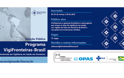 La Fiocruz anuncia convocatoria para capacitar profesionales de salud de regiones de frontera de América del Sur