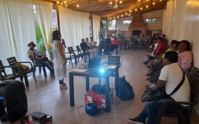 Consultoras del proyecto Plan de Contingencia participan en la mesa de concertación con los pueblos indígenas en Colombia