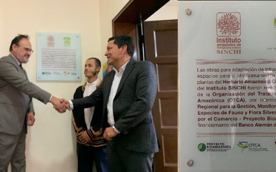 Ampliación del Herbario Nacional y cesión de equipos están entre los aportes de la OTCA a Colombia