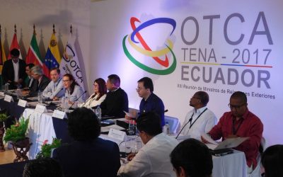 Ministers of the Amazonian countries adopt Declaration of Tena
