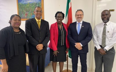 ACTO team holds meeting with the Ambassador Miriam A. Mac Intosh of Suriname