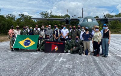Diplomatic delegation visit the 5th Border Platoon of the Maturacá Army and the Special Secretariat for Indigenous Health