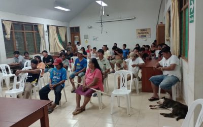 Technical Mission to the Ese Eja people visits the community of Palma Real, in the Madre de Dios Region