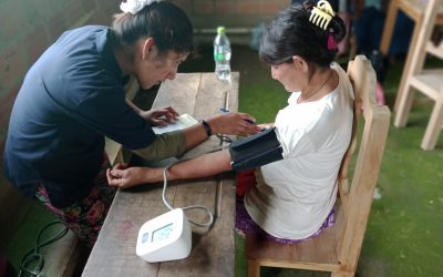 Indigenous peoples of Madidi received health care and a radio network installation to receive early warnings and cope with epidemic diseases
