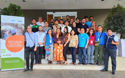 Recommendations and conclusions for the territorial protection and health care for indigenous communities were presented in the triple border region of Peru, Brazil, and Bolivia