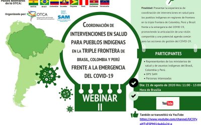Webinario Salud para Pueblos Indígenas en la Triple Frontera de Brasil, Colombia y Perú