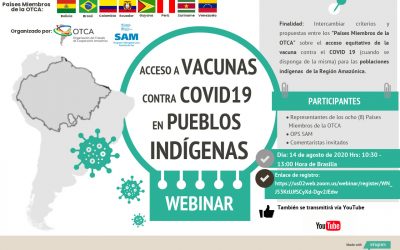 Webinar sobre el acceso a vacunas contra Covid-19 en pueblos indígenas