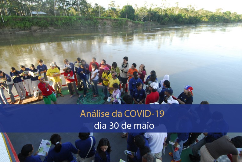 Análise do impacto da covid-19 na Região Amazônica (30 de maio)