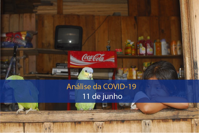 Análise do impacto da covid-19 na Região Amazônica (11 de junho)