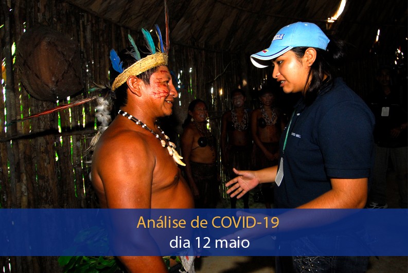 Análise do impacto da covid-19 na Região Amazônica (12 de maio)