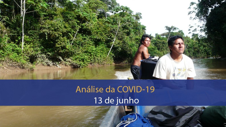 Análise do impacto da covid-19 na Região Amazônica (13 de junho)