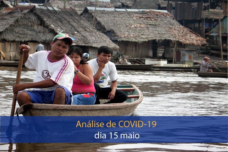 Análise do impacto da covid-19 na Região Amazônica (15 de maio)