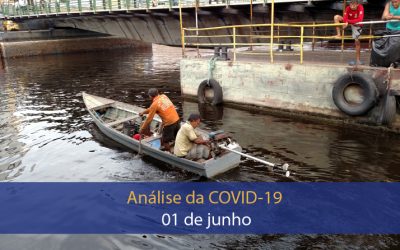 Análise do impacto da covid-19 na Região Amazônica (01 de junho)