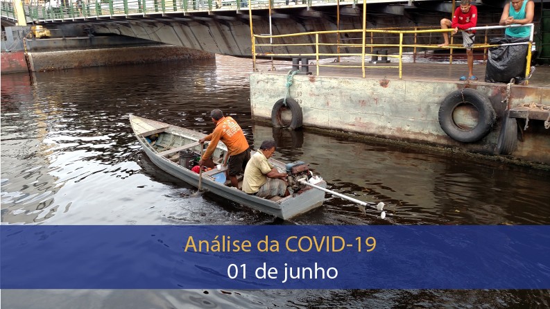 Análise do impacto da covid-19 na Região Amazônica (01 de junho)