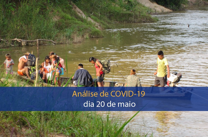 Análise do impacto da covid-19 na Região Amazônica (20 de maio)