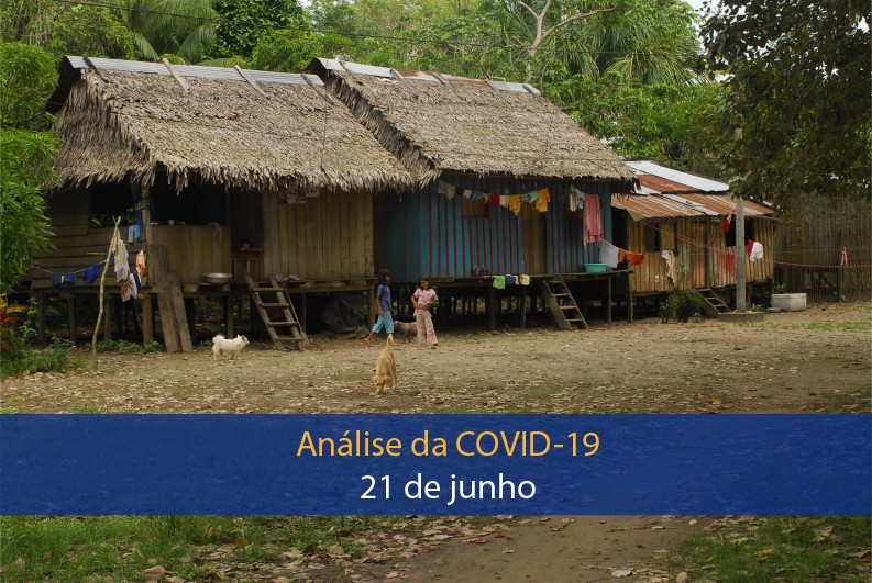 Análise do impacto da covid-19 na Região Amazônica (21 de junho)