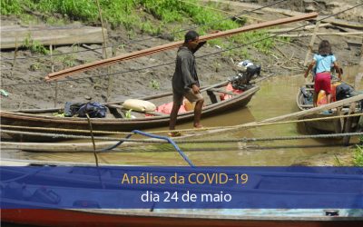 Análise do impacto da covid-19 na Região Amazônica (24 de maio)