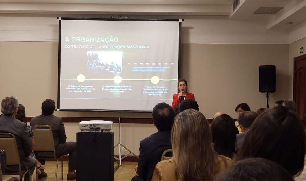 Alexandra Moreira na conferência internacional sobre gestão de água nas Américas