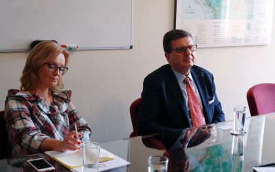 Embaixador da Itália realiza reunião com a Secretária Geral da OTCA