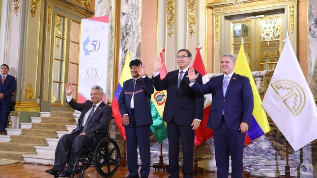 Declaração Especial do Conselho Presidencial Andino sobre ou Uso de Novas Tecnologias no Domínio do Primeiro Nível .amazon