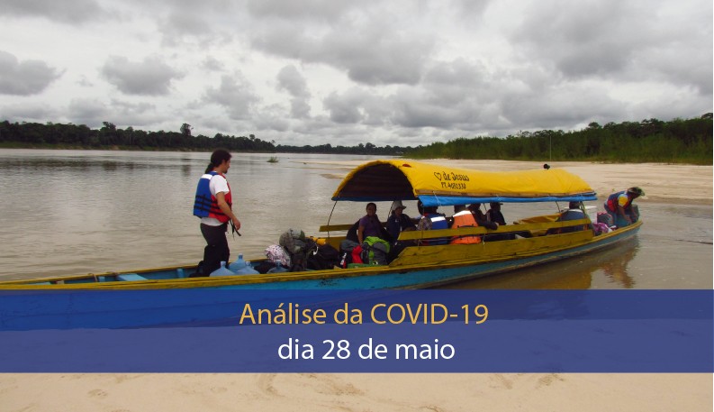 Análise do impacto da covid-19 na Região Amazônica (28 de maio)