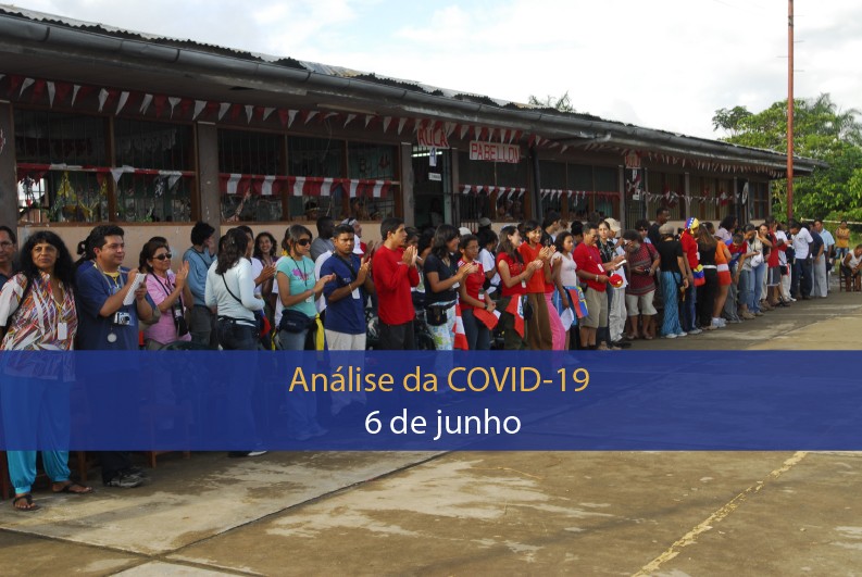 Análise do impacto da covid-19 na Região Amazônica (6 de junho)