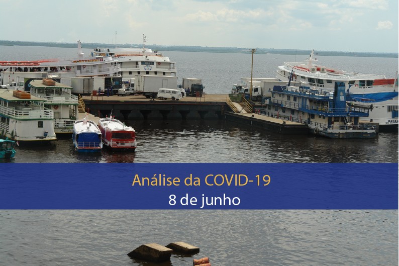 Análise do impacto da covid-19 na Região Amazônica (8 de junho)