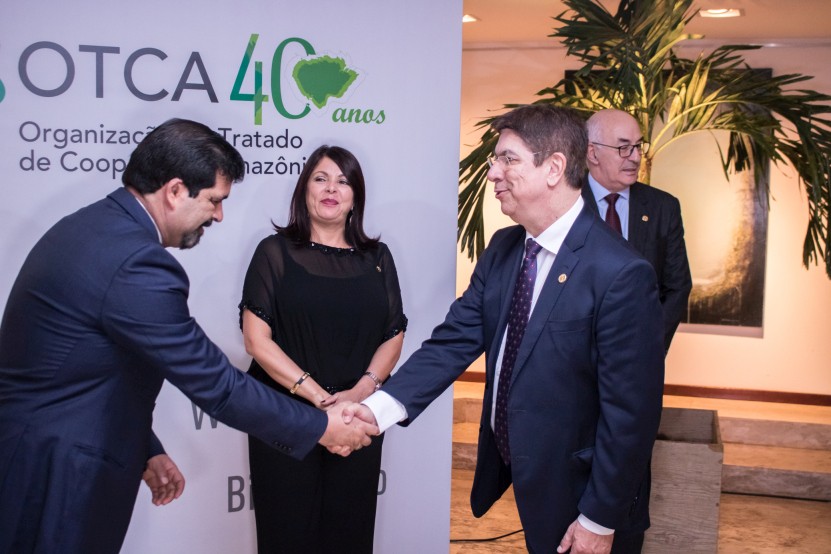 OTCA comemora os 40º anos da assinatura do Tratado de Cooperação Amazônica