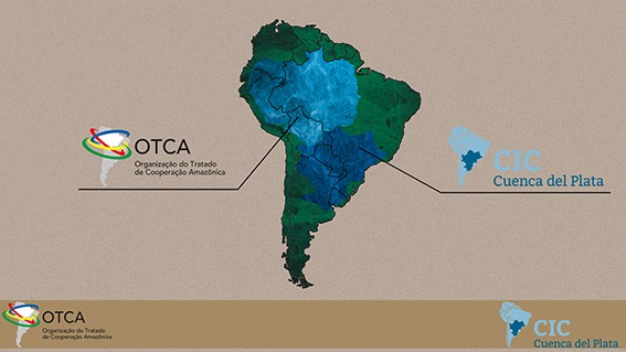 Acordo possibilitará a cooperação entre instituições da Bacia do Prata e da Bacia Amazônica