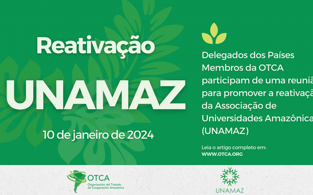 Reunião entre os Países Membros da OTCA sobre a reativação da Associação de Universidades Amazônicas (UNAMAZ)