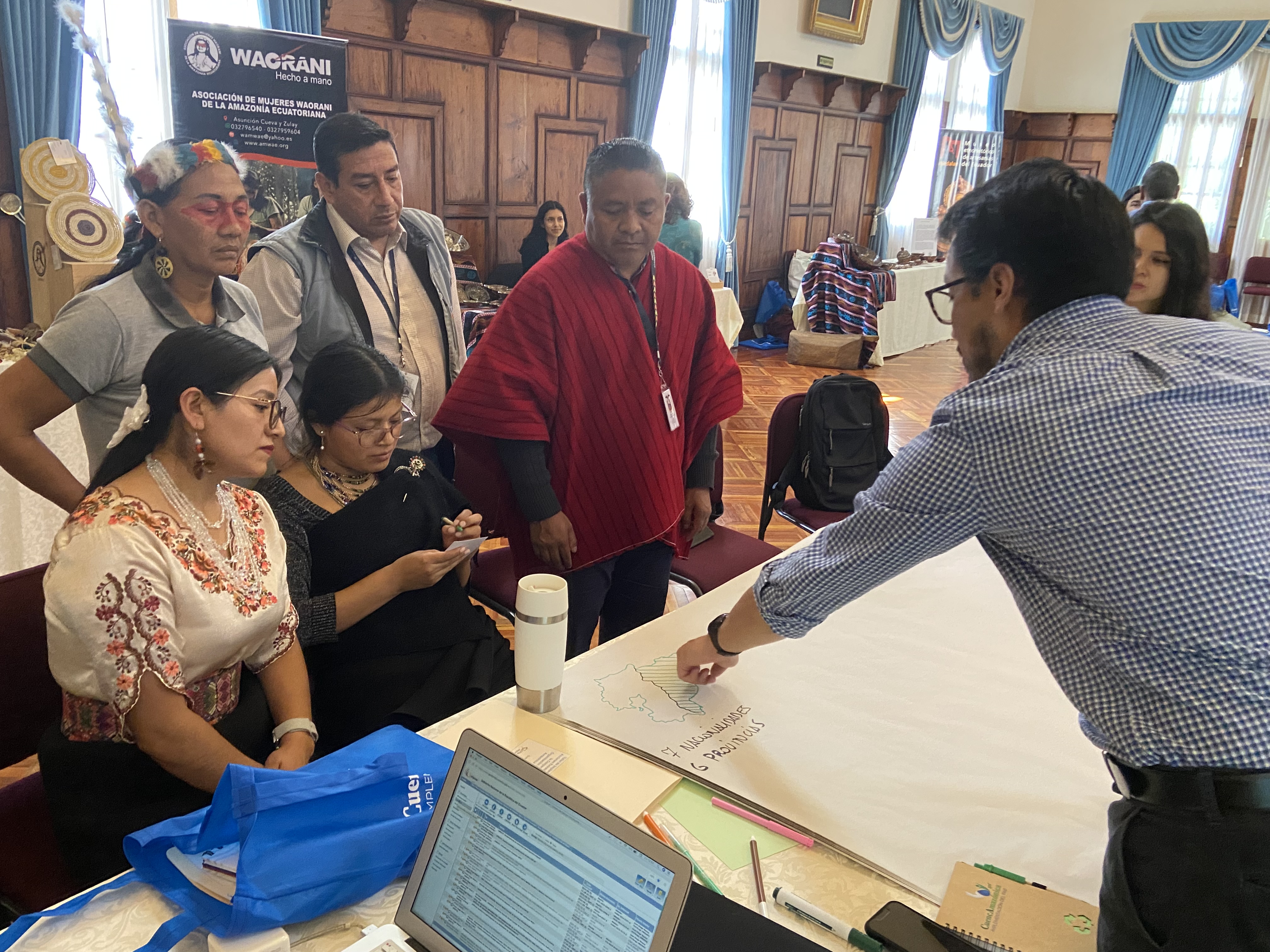 Equador reúne especialistas em Gestão Integrada de Recursos Hídricos e representantes de comunidades indígenas amazônicas para formular recomendações à implementação do PAE