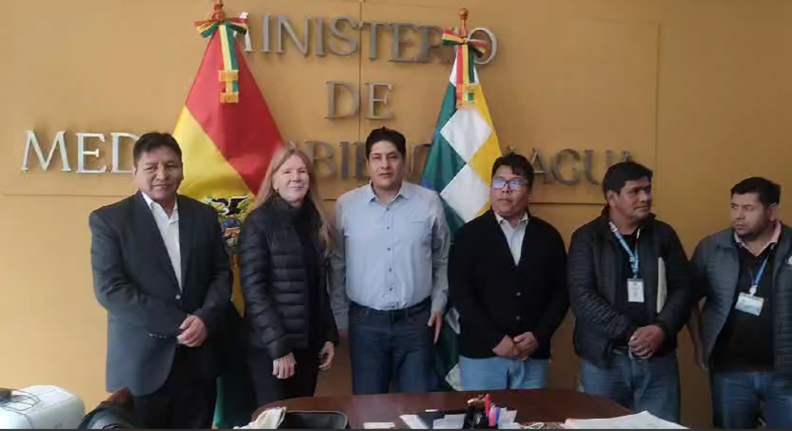 A Diretora Executiva da OTCA se reúne com altos funcionários do governo boliviano