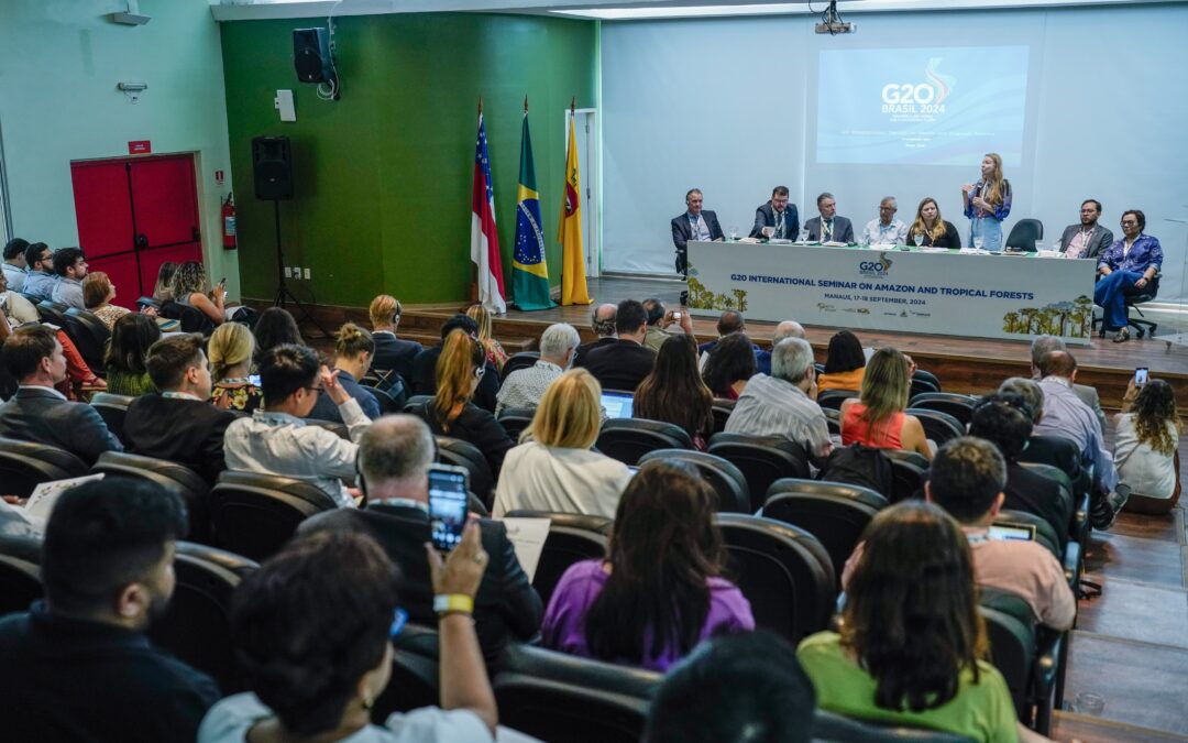 Seminário Internacional do G20 sobre Amazônia discute preservação e desenvolvimento sustentável