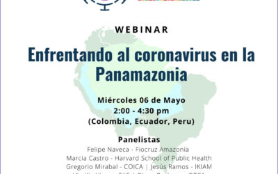 Webinar: Enfrentando al coronavirus en la Panamazonia con la participación de la OTCA