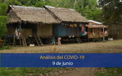 Análisis del impacto del covid-19 en la Región Amazónica (9 de junio)
