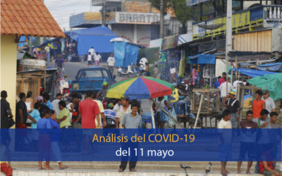 Análisis del impacto del coronavirus covid-19 en la Región Amazónica (11 de mayo)
