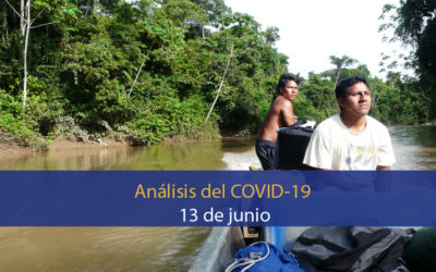 Análisis del impacto del covid-19 en la Región Amazónica (13 de junio)