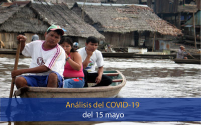 Análisis del impacto del coronavirus covid-19 en la Región Amazónica (15 de mayo)