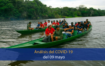 Análisis del impacto del covid-19 en la Región Amazónica (09 de mayo)