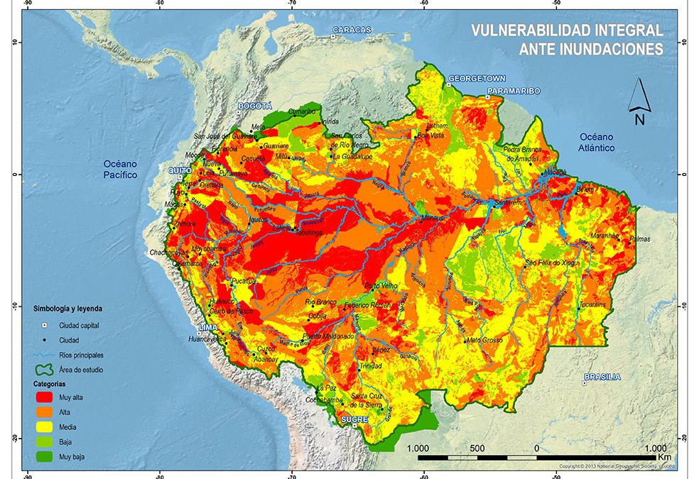OTCA realizará el lanzamiento del Primer Atlas de Vulnerabilidad Hidroclimática de la Región Amazónica