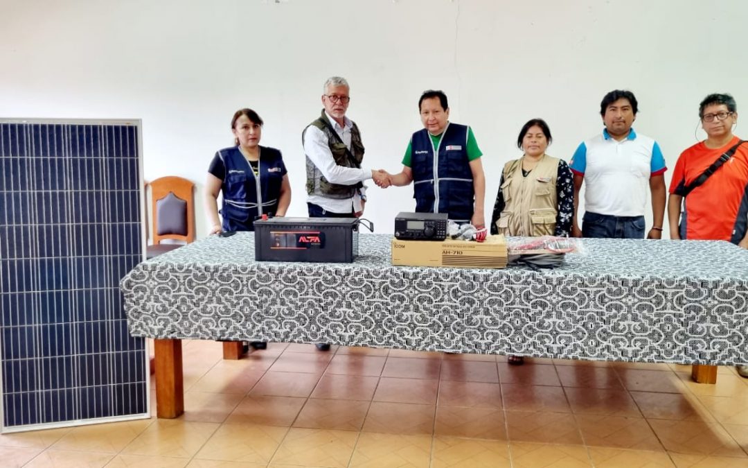 La OTCA dona equipos de radiofonía a Puestos de Salud de comunidades indígenas