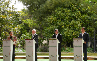 Presidentes de los países amazónicos aprobaron la Declaración de Bogotá, con iniciativas y mecanismos para fortalecer la protección de la selva